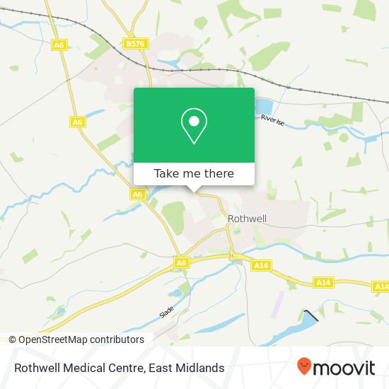 Rothwell Medical Centre map