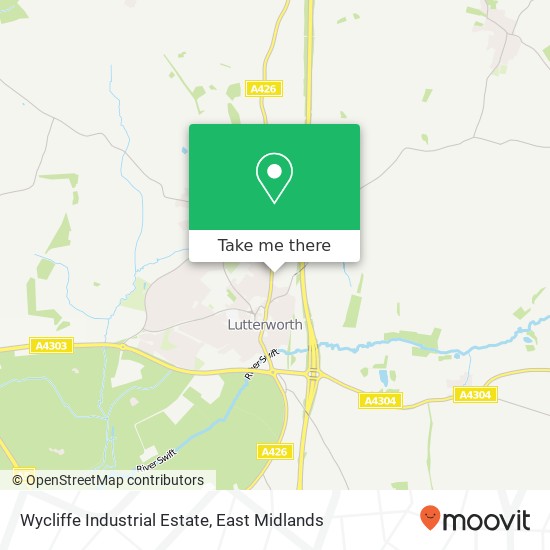 Wycliffe Industrial Estate map