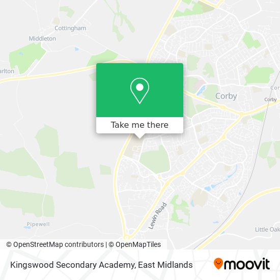 Kingswood Secondary Academy map