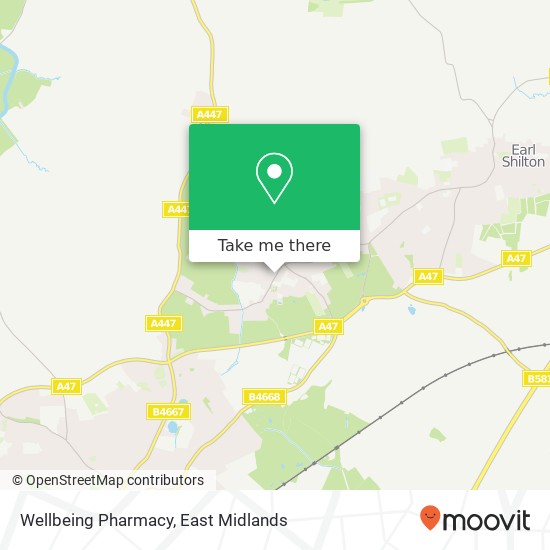 Wellbeing Pharmacy map