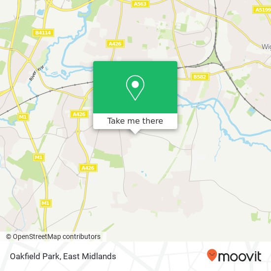 Oakfield Park map