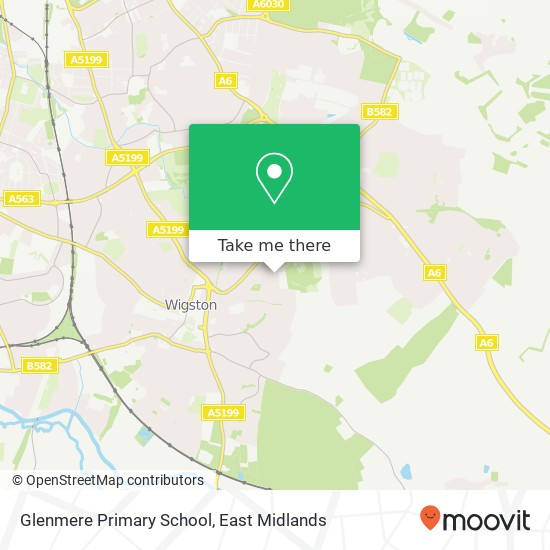 Glenmere Primary School map
