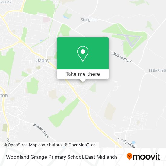 Woodland Grange Primary School map