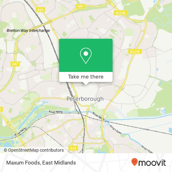 Maxum Foods map
