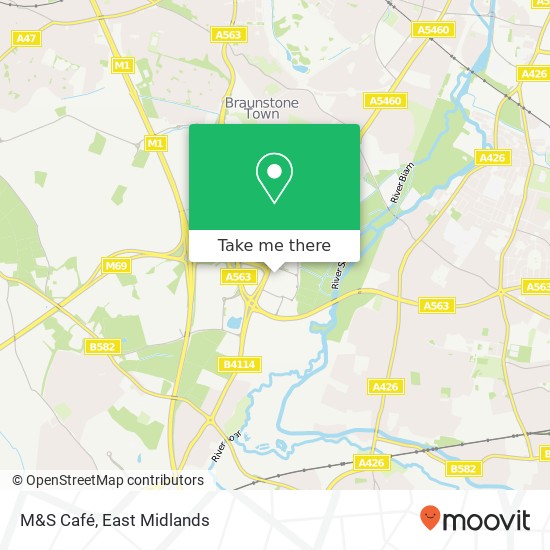 M&S Café map