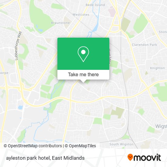 ayleston park hotel map