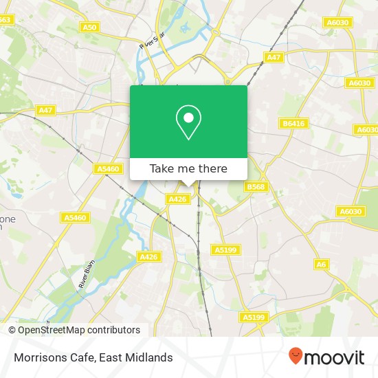Morrisons Cafe map