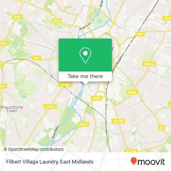 Filbert Village Laundry map