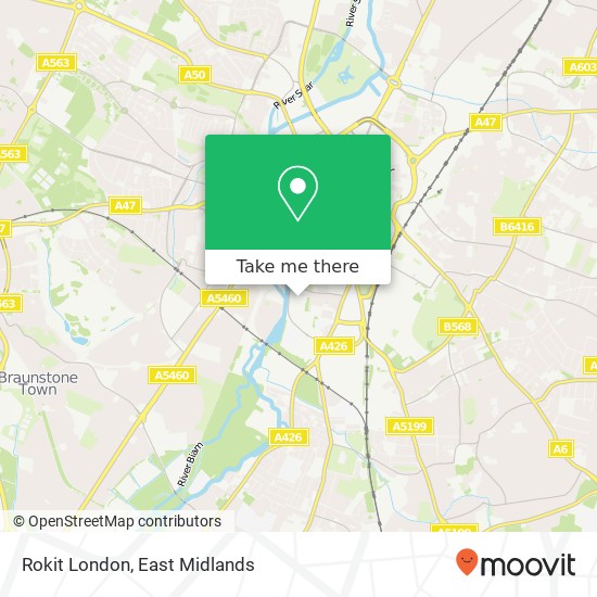 Rokit London map