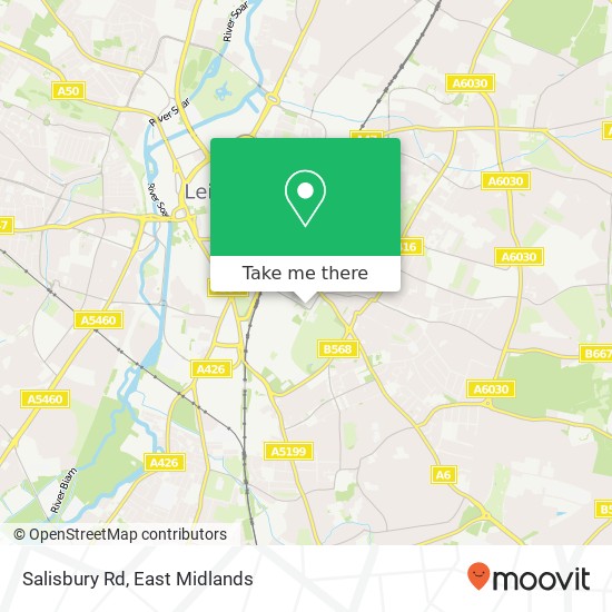 Salisbury Rd map