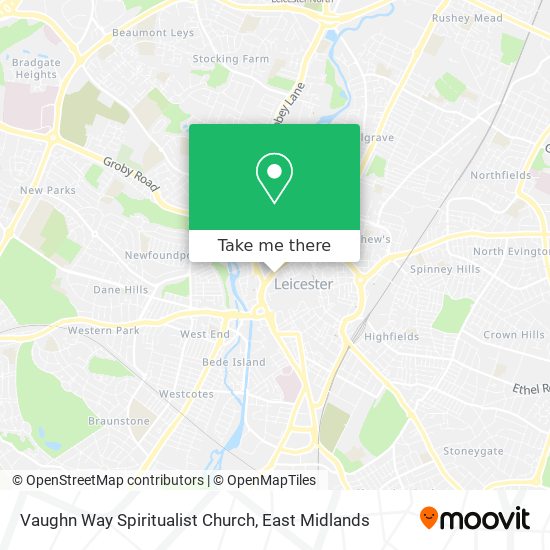 Vaughn Way Spiritualist Church map