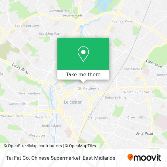 Tai Fat Co. Chinese Supermarket map