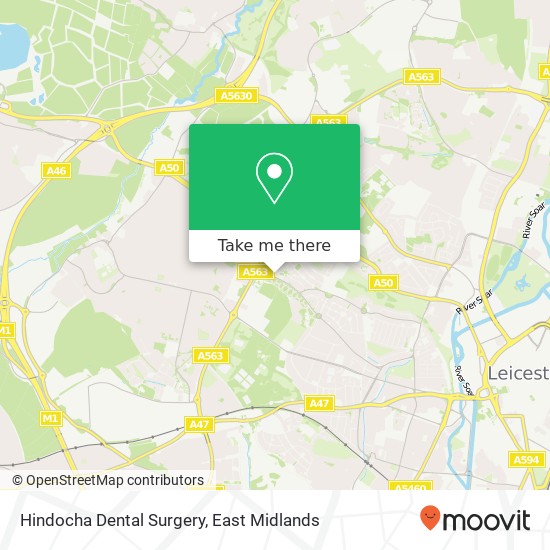 Hindocha Dental Surgery map