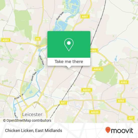 Chicken Licken map