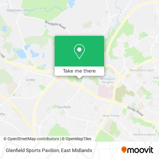 Glenfield Sports Pavilion map