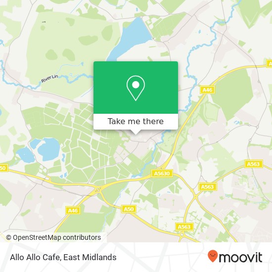 Allo Allo Cafe map