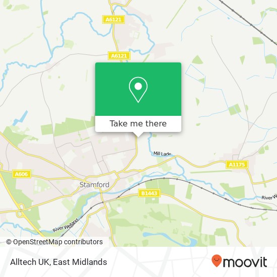 Alltech UK map