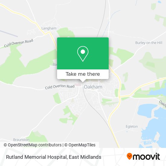 Rutland Memorial Hospital map