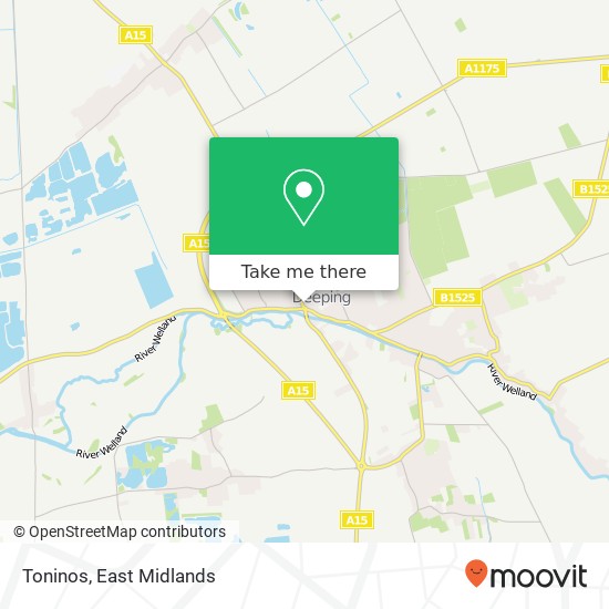 Toninos map