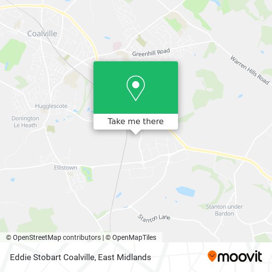 Eddie Stobart Coalville map