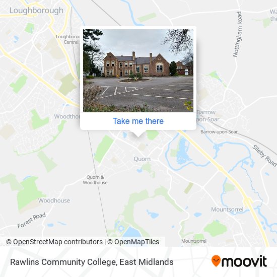 Rawlins Community College map