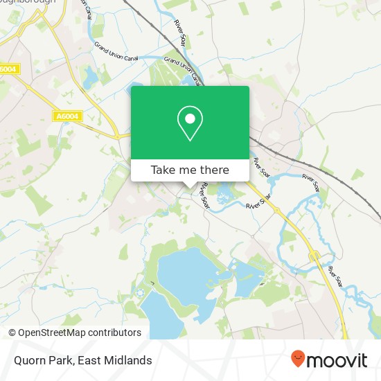 Quorn Park map