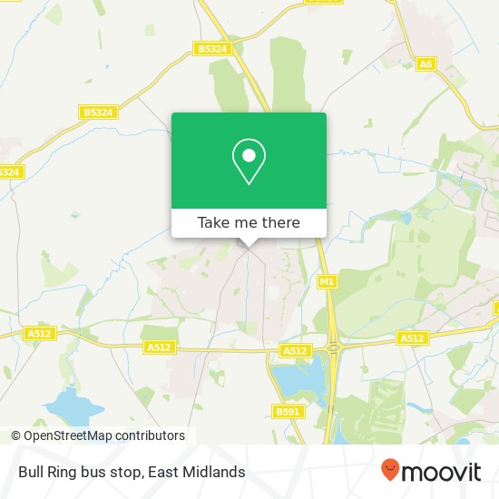 Bull Ring bus stop map