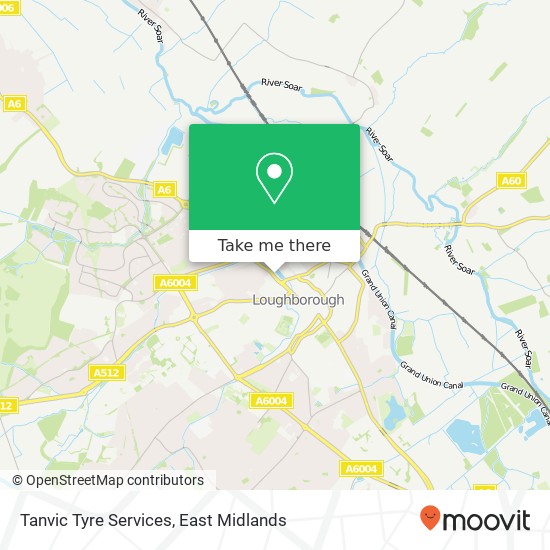 Tanvic Tyre Services map