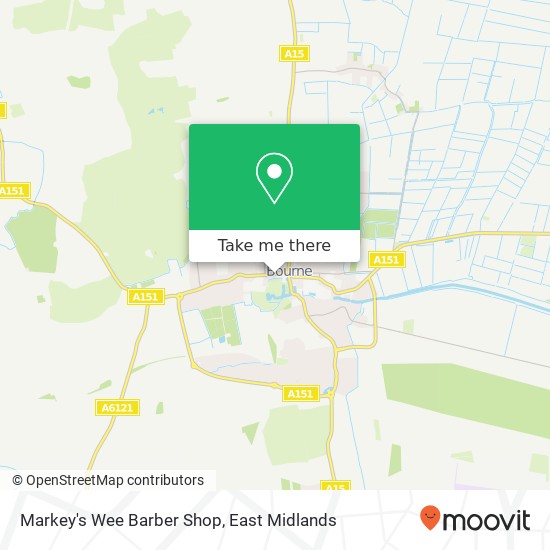 Markey's Wee Barber Shop map