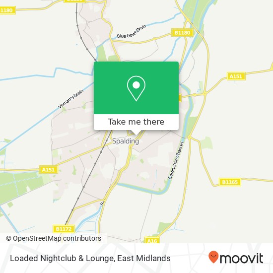 Loaded Nightclub & Lounge map