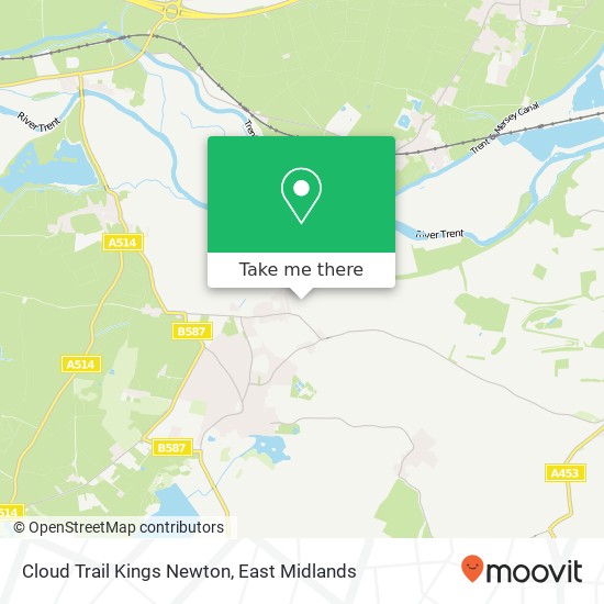 Cloud Trail Kings Newton map