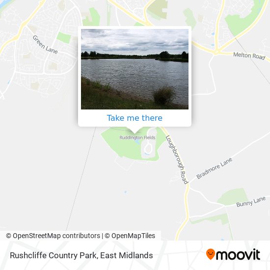 Rushcliffe Country Park map