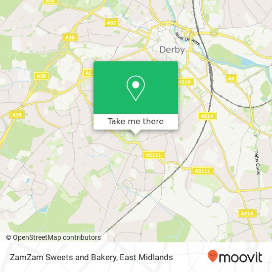 ZamZam Sweets and Bakery map