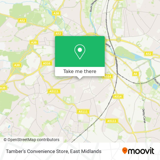 Tamber's Convenience Store map