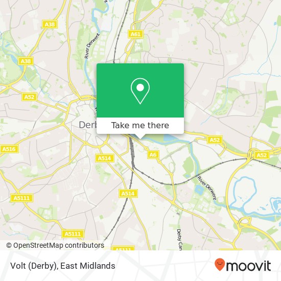 Volt (Derby) map