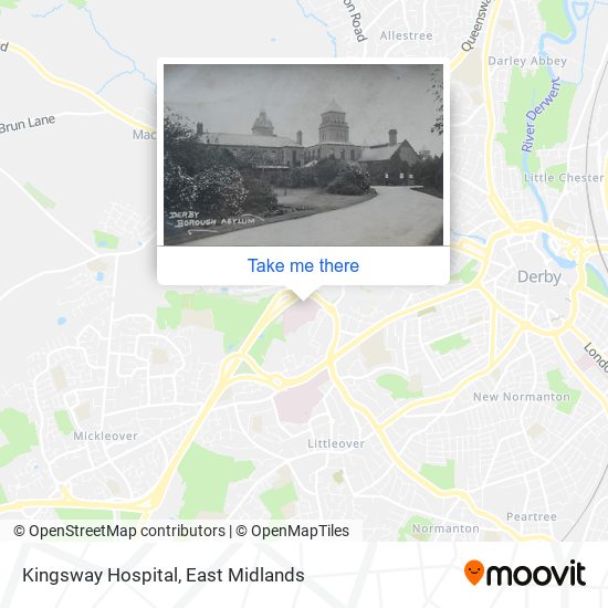 Kingsway Hospital map