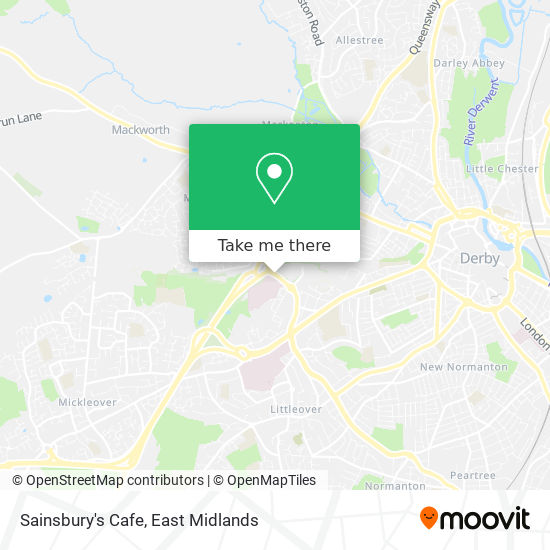 Sainsbury's Cafe map