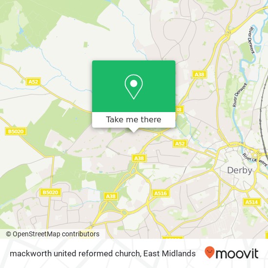 mackworth united reformed church map