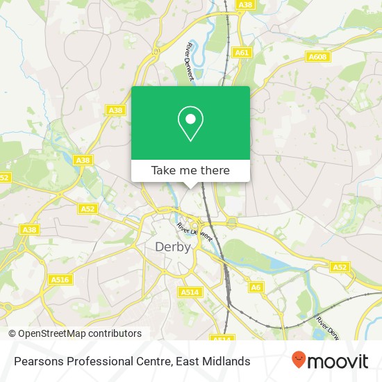 Pearsons Professional Centre map