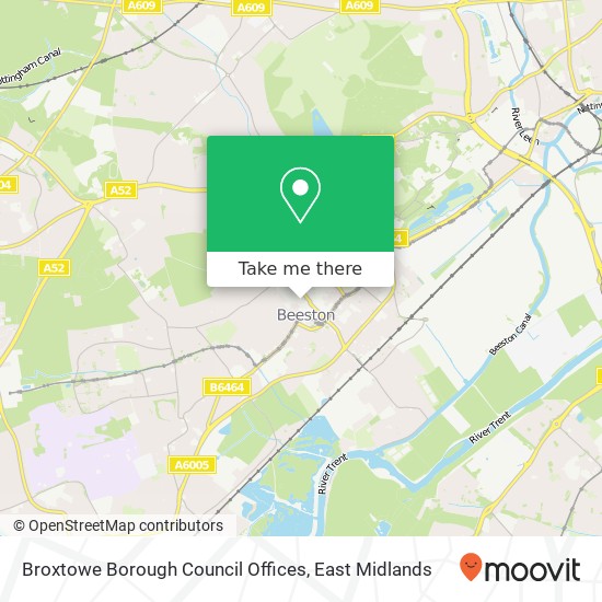 Broxtowe Borough Council Offices map