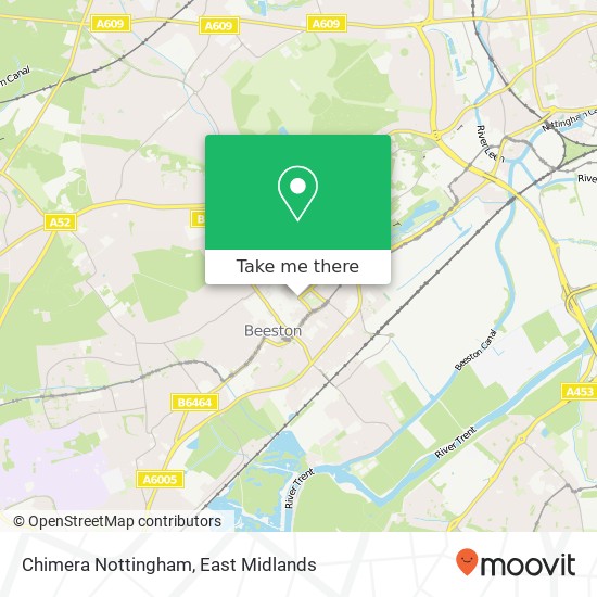 Chimera Nottingham map