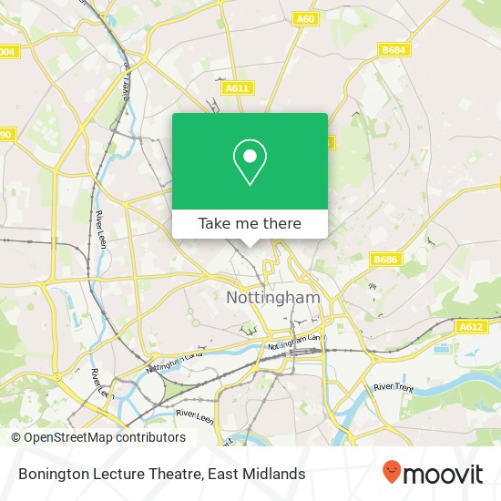 Bonington Lecture Theatre map