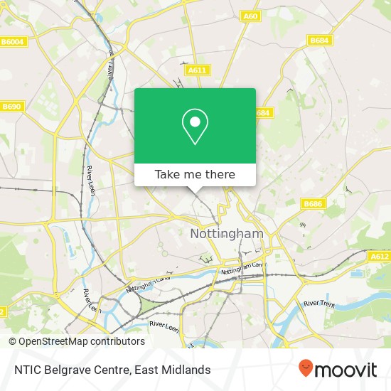 NTIC Belgrave Centre map
