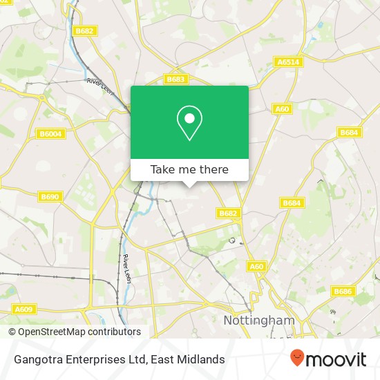 Gangotra Enterprises Ltd map