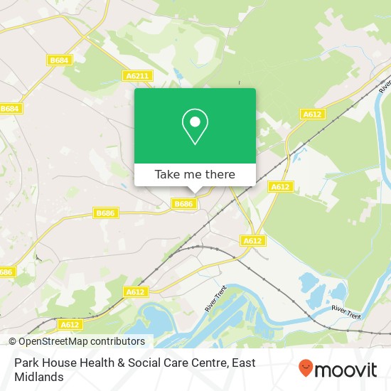 Park House Health & Social Care Centre map