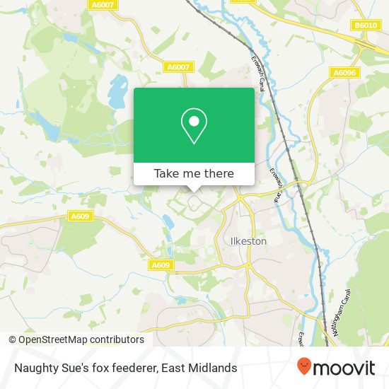 Naughty Sue's fox feederer map