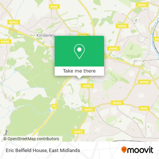 Eric Belfield House map