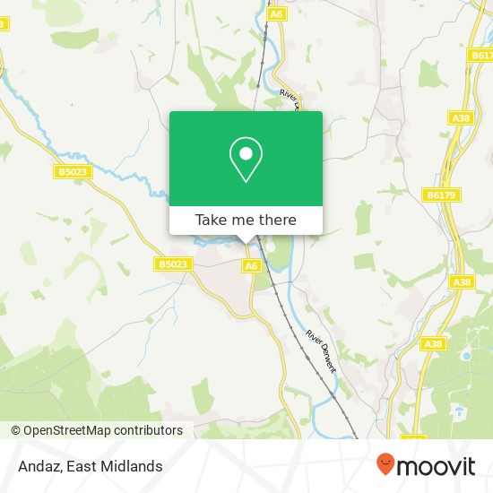 Andaz map