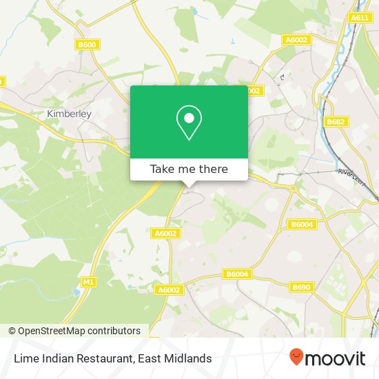 Lime Indian Restaurant map