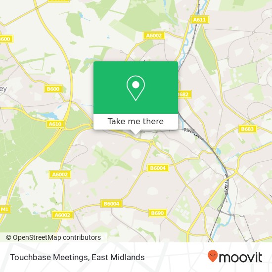 Touchbase Meetings map